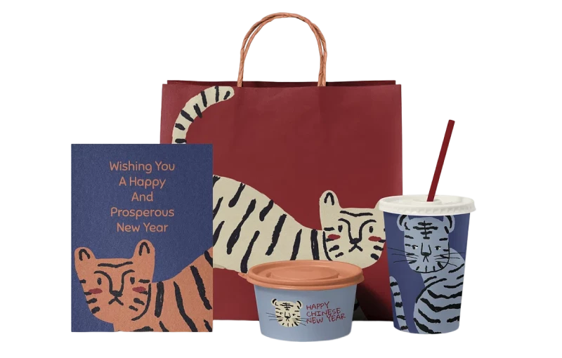 Custom taco wrapping paper