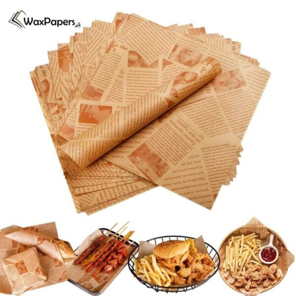custom fish and chip paper bulk