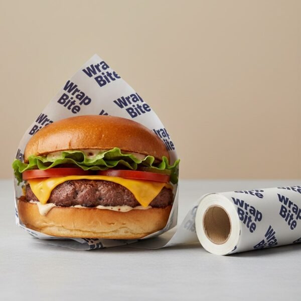 custom burger wrapping paper
